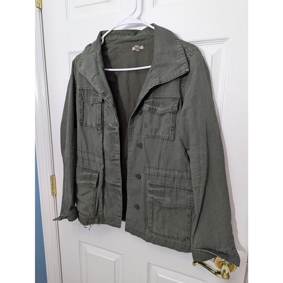 Urban Outfitters Ecote Size Small Jacket Military Utility Army Reputation Era - Picture 5 of 12